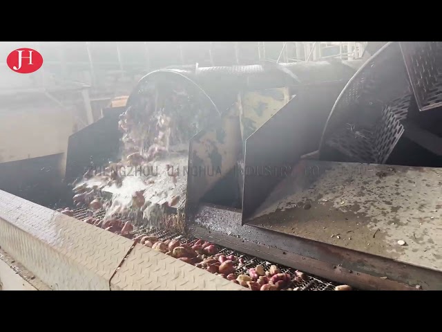 CHINA Linha de produção de amido de mandioca de aço inoxidável Máquina de lavar rotativa para venda