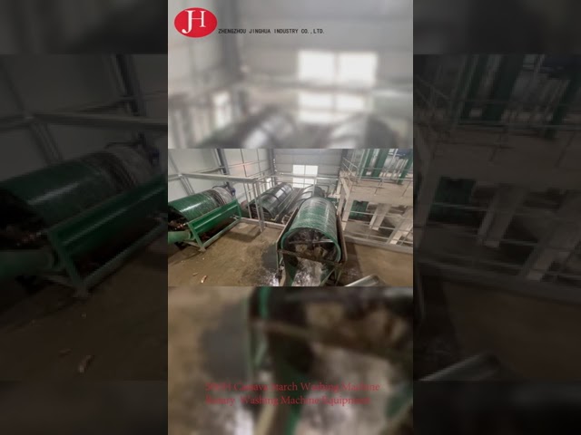 CHINA linha de produção de lavagem giratória 20t/H do amido do cilindro de 1905mm para venda
