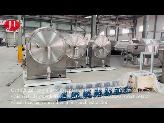 CHINA Pulverize o centrifugador de trituração do amido de mandioca peneiram o de alta capacidade do equipamento de processamento para venda