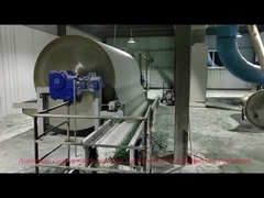 Máquina automática de amido de mandioca Equipamento da linha de produção de filtros a vácuo