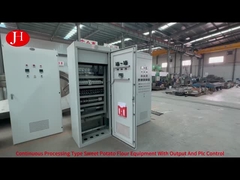 Sistema de controlo elétrico para o controlo/operação/gestão do processamento de amido