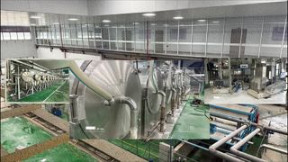 Equipamento de farinha de batata doce de aço inoxidável Processo de produção de batata doce